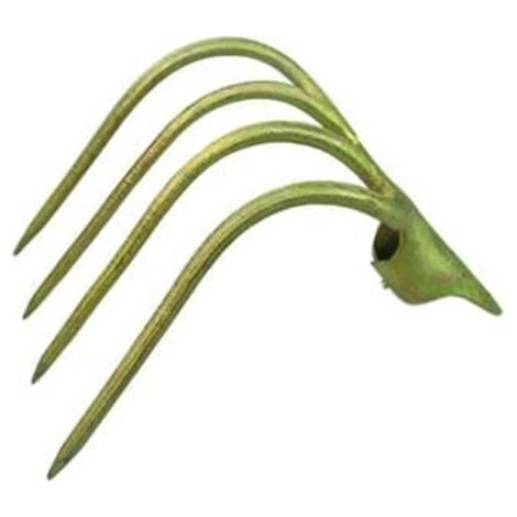 Forca a 4 denti piegati da stalla (1/3)