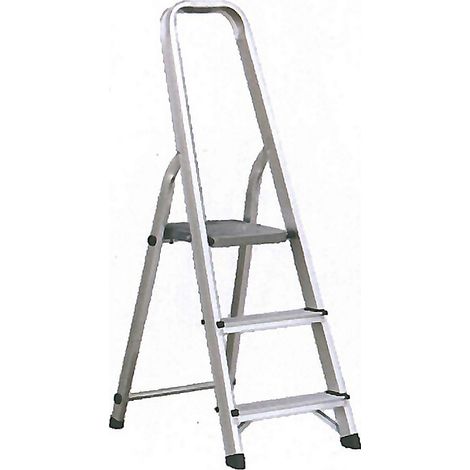 ESCALERA ALUMINIO 3 PELDAÑOS HOGAR EN131