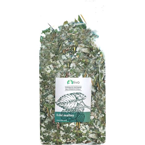 TIVO - Foglie di lampone per tutti i pappagalli 150g (1/2)
