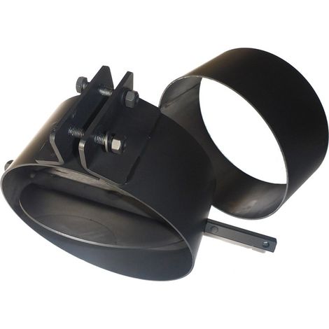 Clapet régulateur de tirage - En acier 300 mm