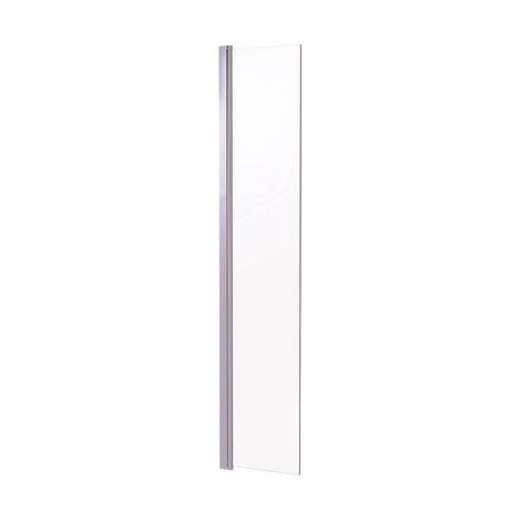 ONDEE ZEN - Déflecteur volet anti projection - Verre trempé 8mm - Finition chromé - 40x200cm (1/3)
