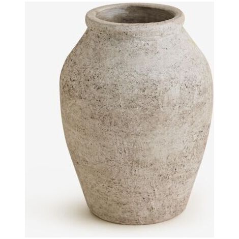 Vase 25 cm Freda en céramique SKLUM Beige Crème (1/5)