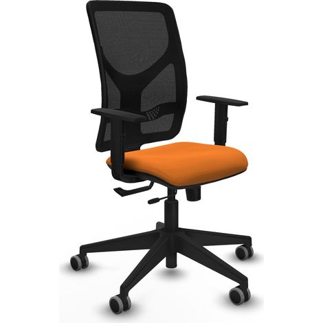 Silla de oficina piqueras y crespo Motilla negro espuma alta densidad (1/2)