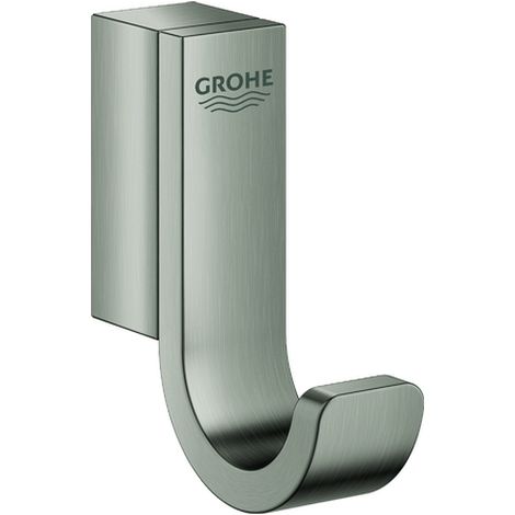 Grohe Selection - Bademantelhaken, Hard Graphite gebürstet 41039AL0 (1/2)