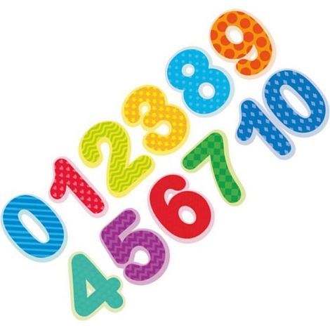 Sticker Mural Pour Chambre Garçon Fille Stickers Muraux Éducatifs Numéro Décoratif Fournitures Décoratives Pour Maternelle (1/5)