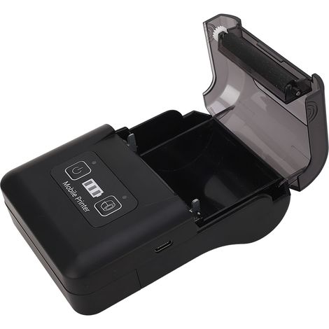 Imprimante thermique portable 58mm, machine à étiquettes sans fil avec batterie intégrée, reçus et étiquettes, usage mobile (1/5)