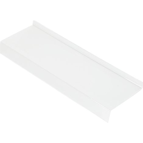 Support de clavier incliné en acrylique transparent, avec rebord avant bas et finition polie. (1/5)