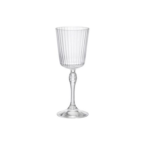 Juego de 6 vasos Bormioli Rocco America de 250 ml.