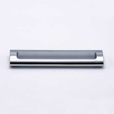 Maniglia Camera Soggiorno Cromato Lucido 140 x 32 mm
