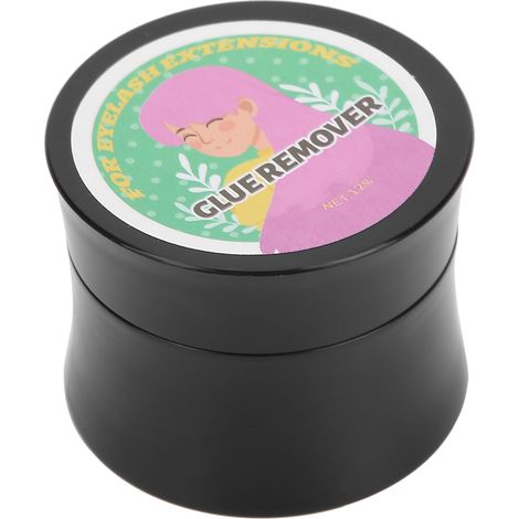 Dissolvant de colle professionnel pour extensions de cils, crème éliminatrice sans odeur 12g (1/5)
