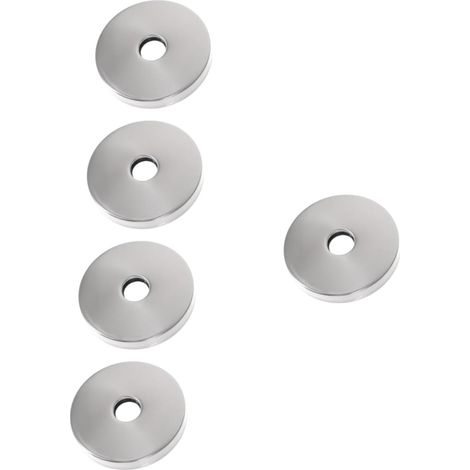 Balacoo Lot de 5 plaques finition rondes pour couvercle (1/5)