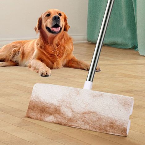 vadrouille MOP à poussière statique Disposable MOP MOP MOP MOP DE PLANCHE DE PLANG MUMIDE ET SEC jardin balai (1/5)