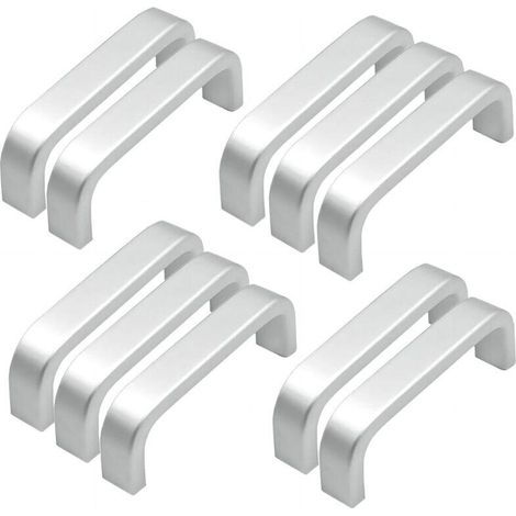 (64 mm), 10 Stück Mini-Aluminium-Küchenschranktürgriffe, Schrankschubladengriffe, Schlafzimmermöbelgriffe (1/5)