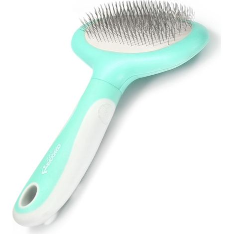 Cardatore medium Hairmony ideale per pelo medio lungo di cani di media taglia