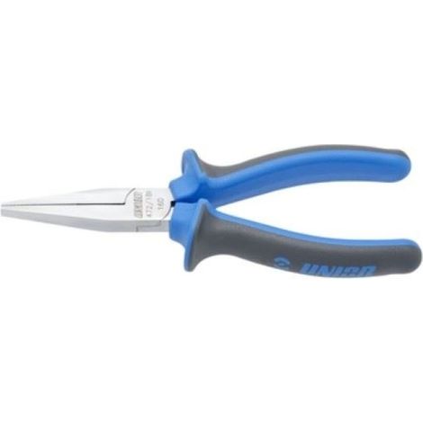 Pinza Unior long flat nose pliers acciaio temprato cromato