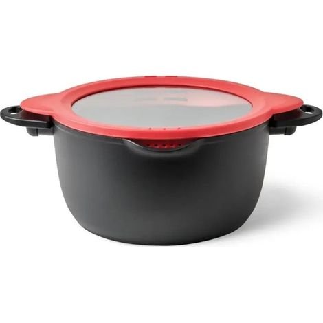 Pastaiola Antiaderente 24 cm con Scolatutto Silicone Volumia TVS (1/3)
