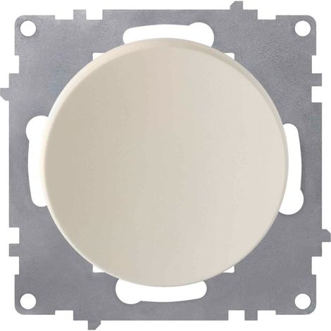 Interrupteur OneKeyElectro bouton poussoir simple, beige (1/3)