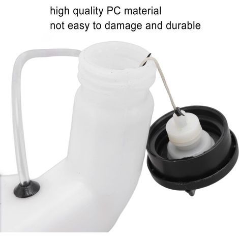 Jeffergarden Ensemble de Réservoir de Carburant à Haute Dureté de Remplacement de Réservoir de Carburant à Gaz avec Couvercle de Réservoir de Carburant à Gaz pour STHIL FS120 FS200 FS250R (1/4)