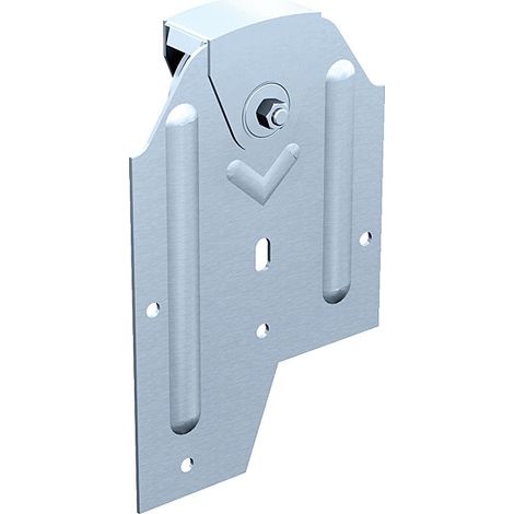 Mantion – Monture galet en fonte pour portails lourds – Charge maximale 250 kg – Conçue pour rail 50 x 10 mm – Fabrication durable (1/2)
