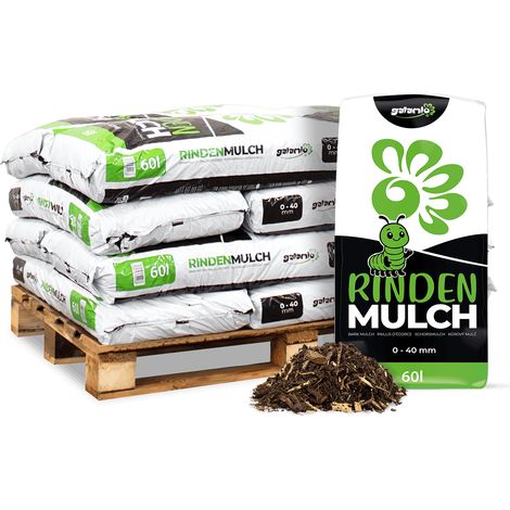 Galamio Rindenmulch 0 - 40 mm 60l x 12 Sack 720l 12er
