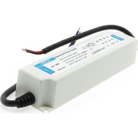 Alimentation pour bandes LED 60W 12VDC IP66 - Ledme - LM2529 (1/2)