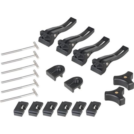 Hot-selling pickup truck cargo box cover fixing clips, three-fold cargo box cover T-bolts, and fastening accessories (1/4)
