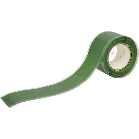 Ruban adhésif en silicone antidérapant, bande d'étanchéité adhésive à haute ductilité pour serpentins et tuyaux d'égout-Green (1/5)
