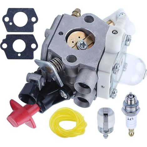 Kit de carburador Gubeter, para cortacésped Stihl FS40 FS50 FS50C FS56 FC56 HT56 HT56C KN56 KN56RC KM56 KM56C, para Zama C1M-S267A, 4144 120 0608 (1/4)