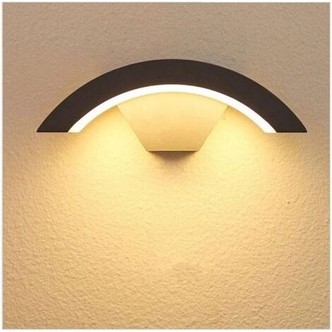 Wasserdichte 24-LED-Außenwandleuchte für Gehwege, Eingangstüren, Gärten, Veranden und moderne Flurbeleuchtung. (1/5)