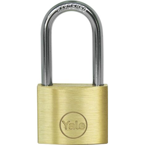 Yale LUCCHETTO DI SICUREZZA ARCO LUNGO Art. PL 112 mm.  50 6.00 pz