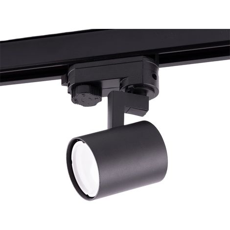 Riflettore Traccia Trifase "Lumiastra" 1xGU10 Nero