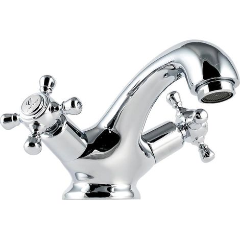 CLEVER 94474 WITH2 ANTIGONA Grifo Bimando Lavabo 65mm Cromo - ref: 94474 (1/3)