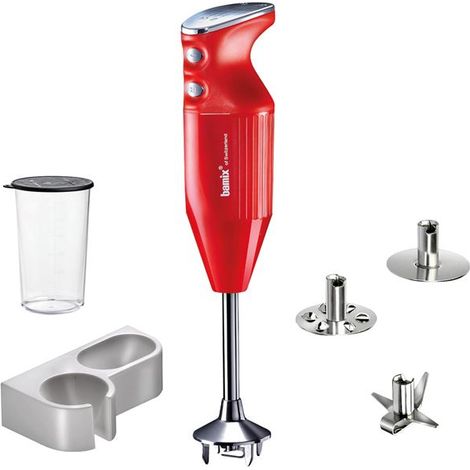 Bamix M200 Mono frullatore rosso 200 watt 2 velocità