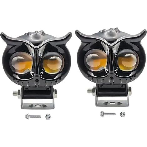 Motorrad-Nebelscheinwerfer, Zusatzbirne, LED-Motorradscheinwerfer (1/5)