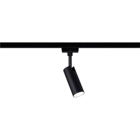 Paulmann URail Tubo Spot nero opaco illuminazione interna