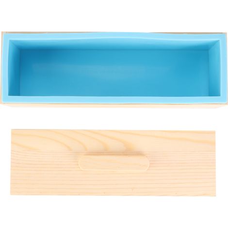 boîte de gel de silice de libération du savon 1.2kg facile à la main à démouler (1/5)