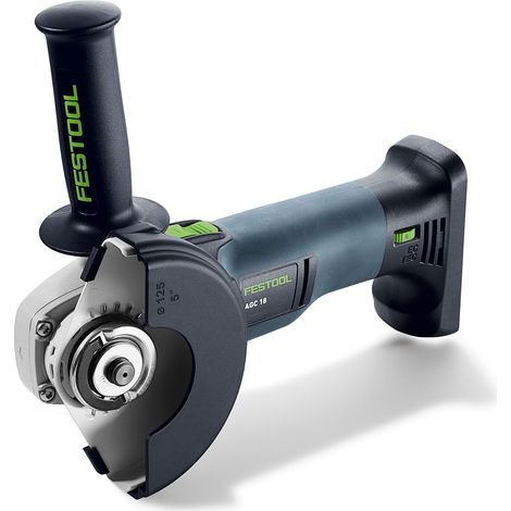 Smerigliatrice angolare a batteria Festool AGC 18-125 EB-Basic senza batteria e caricatore in Systainer