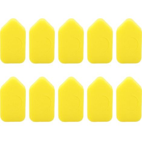 Lot de 10 filtres à air en mousse (éponge) 698369 pour moteur de tondeuse à gazon - Pièces de rechange (1/5)