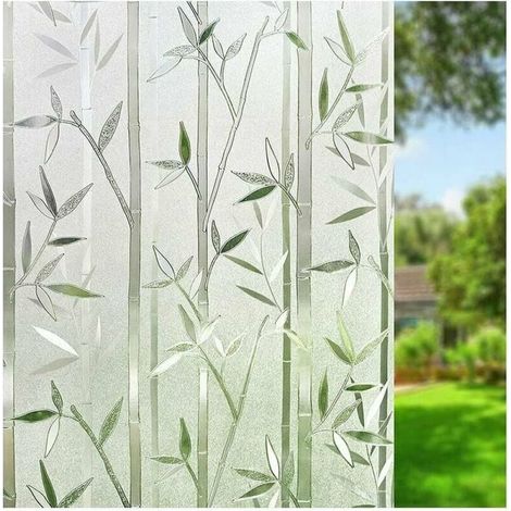 45cm x 200cm Window Film, Static Decorative Glass Film, Patterned Window Sticker (1/5)