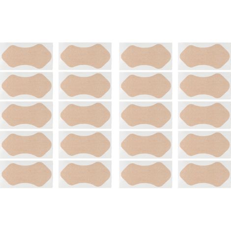 20 coussinets aisselles doux, absorbants, réutilisables, sans odeur, respirants, pour transpiration sous les bras (1/5)