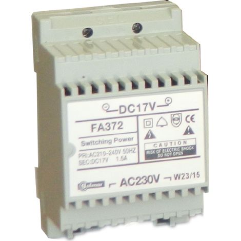 alimentation - pour kit vidéo gsv372s/col - gsv1370sii - gsv370s - bitron gfa372