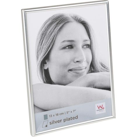 Cadre Photo Argent Mat 13 x 18 cm Portrait Frame (1/3)