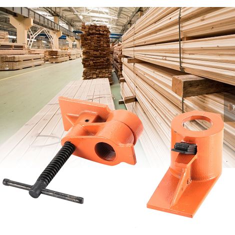 Étau de serrage robuste 1 pouce, mâchoires pour serre-tubes, kit d'outils de menuiserie (1/5)