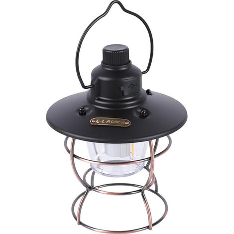 LED Camping Lantern, Rechargeable Camping ,  Portable Outdoor Hanging Tent Light for Campingblack (1/5)