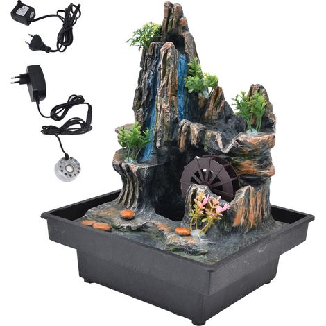 de bureau en résine fontaine cascade d intérieur ornement de