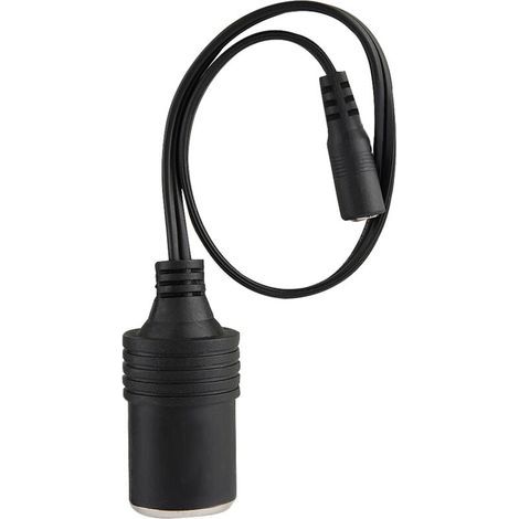 Toma de mechero del coche, conector hembra, cable de cargador, conector del adaptador de corriente (1/4)