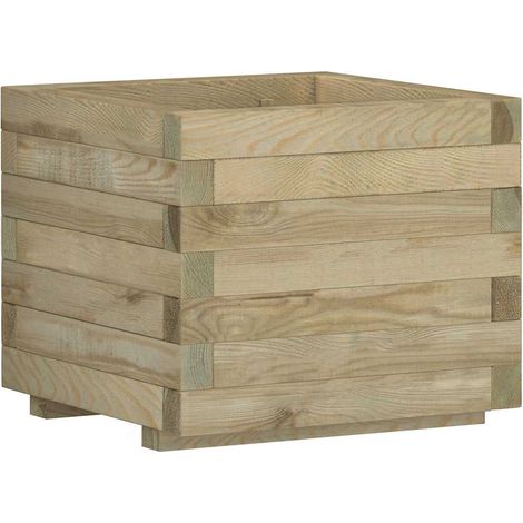 Hochbeet 50x50x40 cm Holz Quadratisch