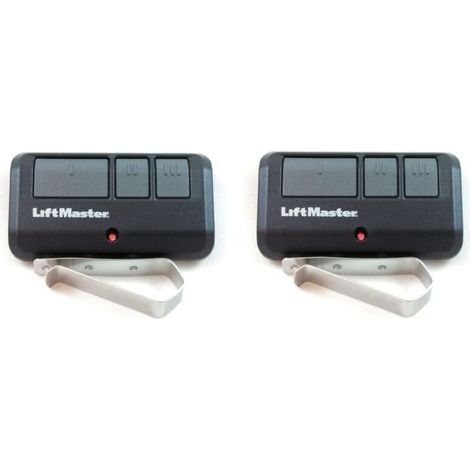 Lot of 2 LiftMaster 893MAX 3-Button Multi Frequency Remote by LiftMaster (1/4)