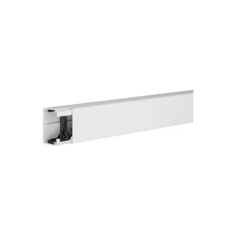 2 Meter Hager Installationskanal PVC LF, 40 x 57 x 2.000 mm, verkehrsweiß