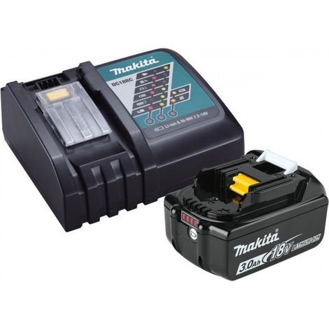 Makita Kit Energy 1 Akku 18V 3Ah plus Ladegerät